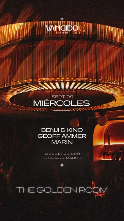 Miércoles Golden Room