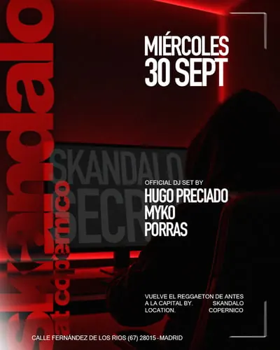 Miercoles Copernico X Skandalo