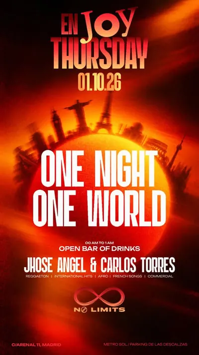 Jueves Joy Eslava
