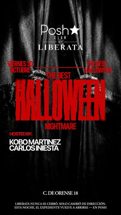 Viernes Halloween Posh ⭐️