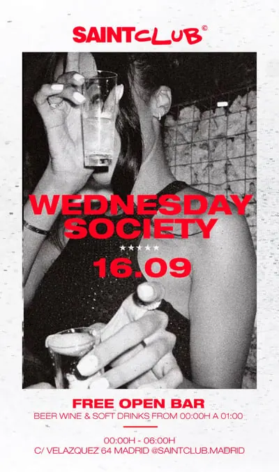 Wednesday Society X Saint Club