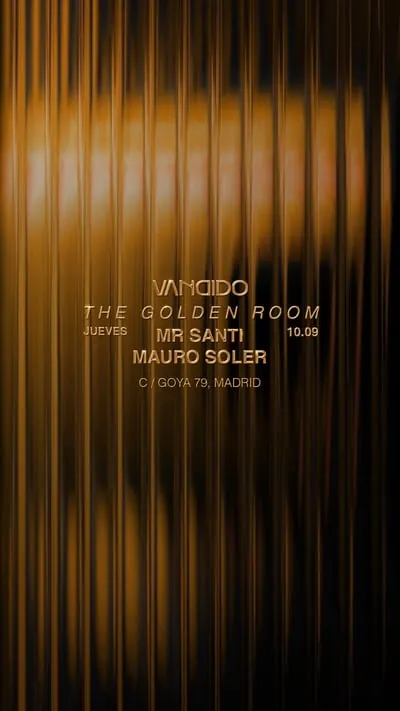 "The 120 Club" Golden Room Vandido