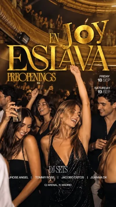 Jueves Joy Eslava